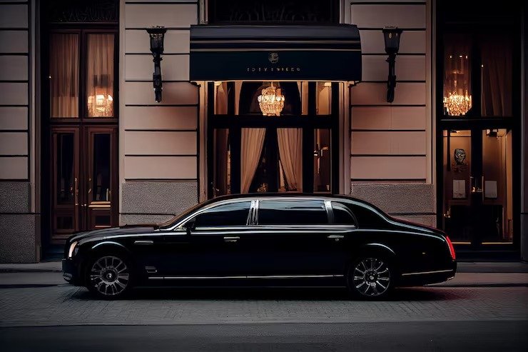 imageye___-_imgi_3_luxury-car-speeds-by-modern-building-dusk-generative-ai_188544-8048